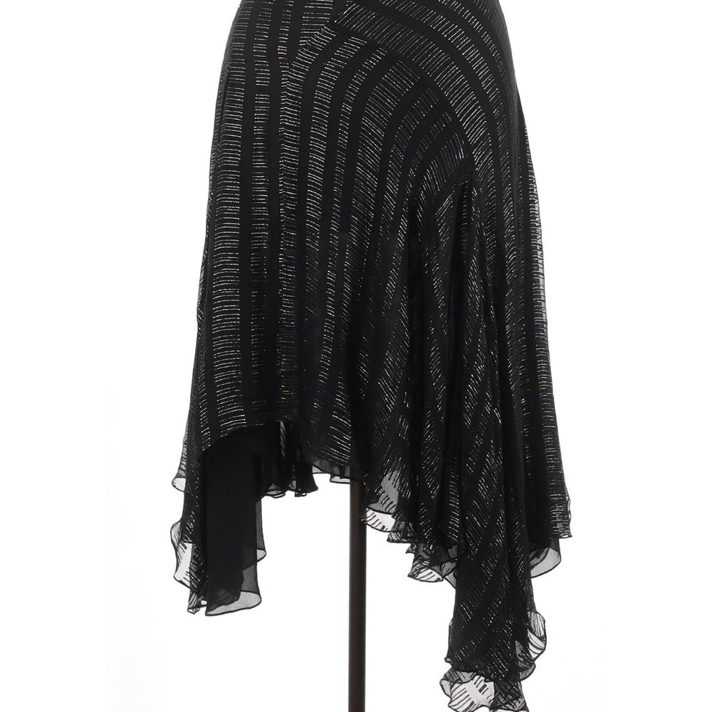 Chloe Black Asymmetrical Skirt